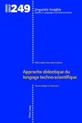 Cover-Bild zum Titel 'Approche didactique du langage techno-scientifique' von 'Mercedes Eurrutia Cavero'