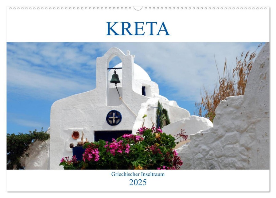 Kreta - Griechischer Inseltraum (Wandkalender 2025 DIN A2 quer), CALVENDO Monatskalender - Peter Schneider