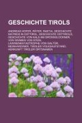 Cover-Bild zum Titel 'Geschichte Tirols' von ''