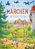 Cover-Bild zum Titel 'Meisterhafte Märchen der Brüder Grimm' von 'Jacob Grimm, Wilhelm Grimm'