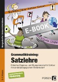 Cover-Bild zum Titel 'Grammatiktraining: Satzlehre' von 'Kurt Herzog'