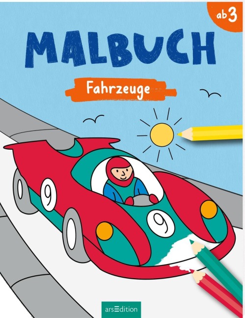 Malbuch Fahrzeuge - 