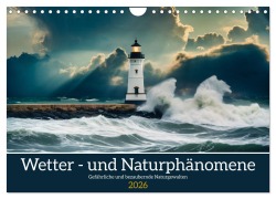 Cover-Bild zum Titel 'Wetter- und Naturphänomene (Wandkalender 2026 DIN A4 quer), CALVENDO Monatskalender' von 'Claudia Kleemann'
