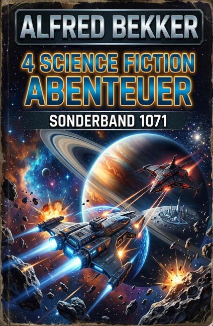 4 Science Fiction Abenteuer Sonderband 1071 - Alfred Bekker