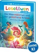 Cover-Bild zum Titel 'Leselöwen 2. Klasse - Die Meermädchen und der gestohlene Kristall' von 'Barbara Rose'