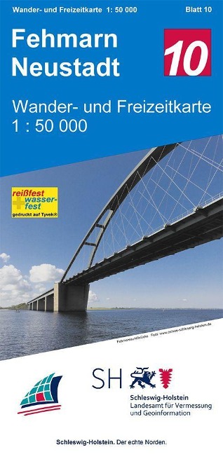 Fehmarn - Neustadt. Wander- und Freizeitkarte 1:50 000 - 
