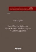 Cover-Bild zum Titel 'Hanefi Mezhebi Baglaminda Islam Hukukunda Havale Sözlesmesi ve Osmanli Uygulamasi' von 'Ali Ekber cinar'