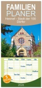Cover-Bild zum Titel 'Familienplaner 2026 - Hennef - Stadt der 100 Dörfer mit 5 Spalten (Wandkalender, 21 x 45 cm) CALVENDO' von 'Rupert Kowalski'