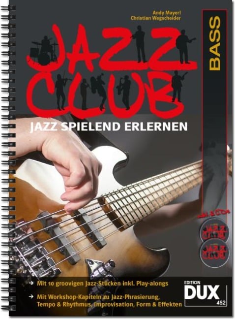 Jazz Club, Bass (mit 2 CDs) - Andy Mayerl, Christian Wegscheider