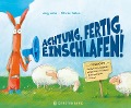 Cover-Bild zum Titel 'Achtung, fertig, einschlafen!' von 'Olivier Tallec, Jory John'