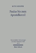 Cover-Bild zum Titel 'Paulus bis zum Apostelkonzil' von 'Ruth Schäfer'