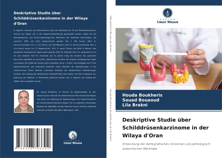 Deskriptive Studie über Schilddrüsenkarzinome in der Wilaya d'Oran - Houda Boukheris, Souad Bouaoud, Lila Brakni