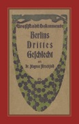 Cover-Bild zum Titel 'Berlins Drittes Geschlecht' von 'Magnus Hirschfeld'