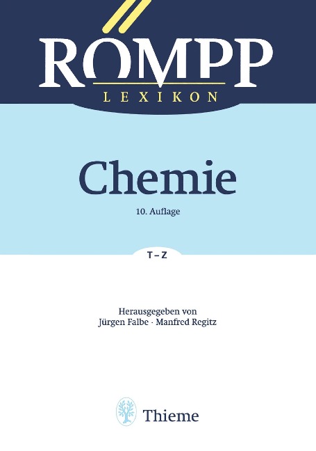 RÖMPP Lexikon Chemie, 10. Auflage, 1996-1999 - 