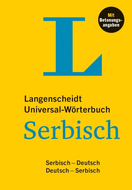 Langenscheidt Universal-Wörterbuch Serbisch - 