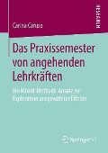 Cover-Bild zum Titel 'Das Praxissemester von angehenden Lehrkräften' von 'Carina Caruso'