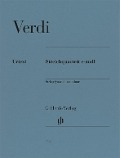 Giuseppe Verdi - Streichquartett e-moll - Giuseppe Verdi
