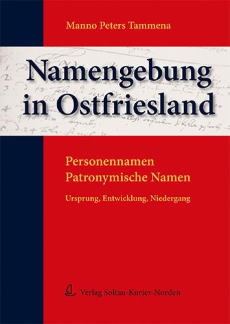 Namengebung in Ostfriesland - Manno P Tammena