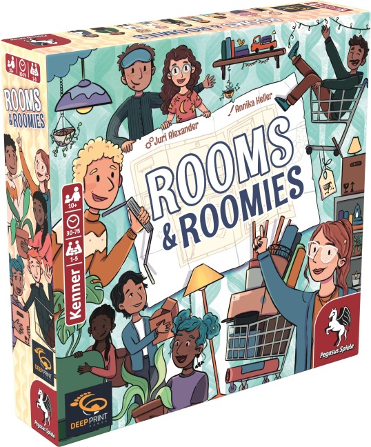 Rooms & Roomies (Deep Print Games) - 