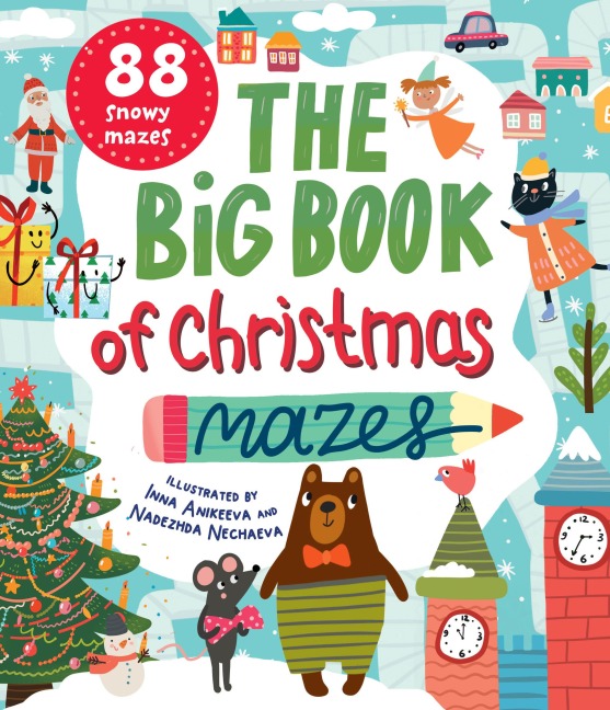 The Big Book of Christmas Mazes - Clever Publishing
