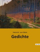 Cover-Bild zum Titel 'Gedichte' von 'Heinrich von Kleist'