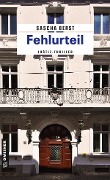 Cover-Bild zum Titel 'Fehlurteil' von 'Sascha Berst'