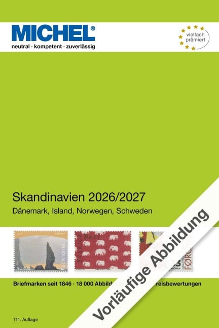 Skandinavien 2026/2027 - Michel-Redaktion