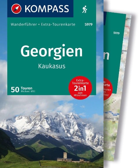 KOMPASS Wanderführer Georgien, Kaukasus, 50 Touren mit Extra-Tourenkarte - Michael Will