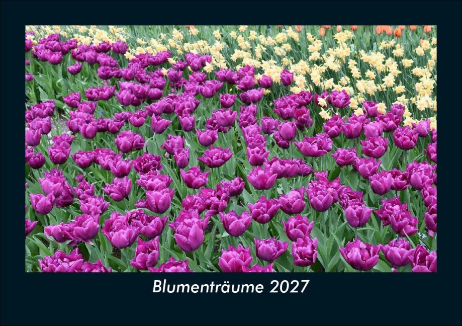 Blumenträume 2027 Fotokalender DIN A5 - Tobias Schmitt, Kevin Heber
