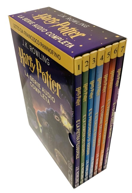 Harry Potter. La serie audio completa letta da Francesco Pannofino. Audiolibro. 11 CD Audio formato MP3 - J. K. Rowling