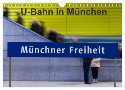Cover-Bild zum Titel 'U-Bahn in München (Wandkalender 2026 DIN A4 quer), CALVENDO Monatskalender' von 'Klaus Faltin'