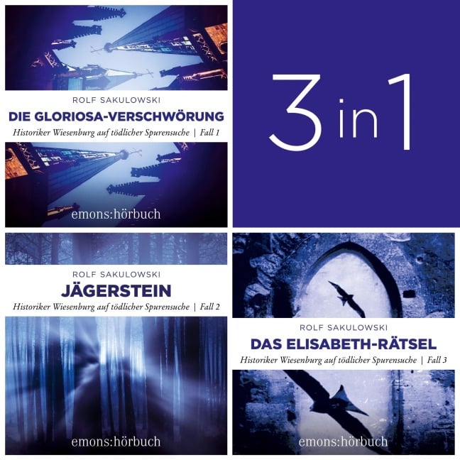 Historiker Wiesenburg auf tödlicher Spurensuche (Band 1-3) - Historiker Wiesenburg auf tödlicher Spurensuche - Rolf Sakulowski