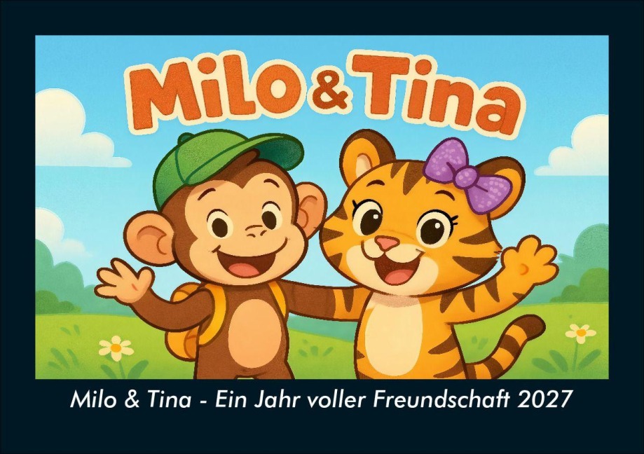 Milo & Tina - Ein Jahr voller Freundschaft 2027 Fotokalender DIN A5 - Tobias Schmitt, Kevin Heber