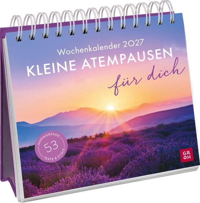 Wochenkalender 2027: Kleine Atempausen für dich - Kristin Funk