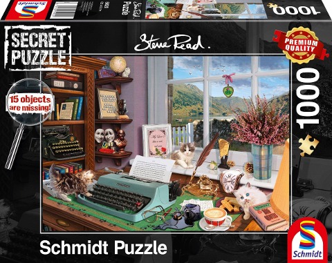 Am Schreibtisch Puzzle 1.000 Teile - 