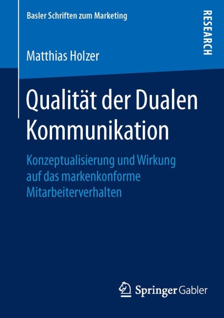 Qualität der Dualen Kommunikation - Matthias Holzer