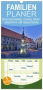 Cover-Bild zum Titel 'Familienplaner 2027 - Braunschweig: Grüne Oker-Stadt mit viel Geschichte mit 5 Spalten (Wandkalender, 21 x 45 cm) CALVENDO' von 'Reinhard Pantke'