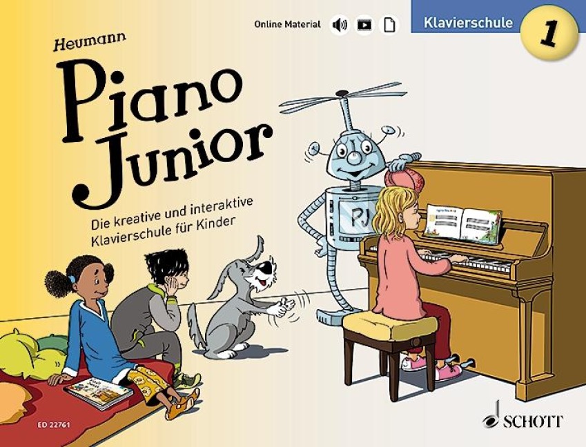 Piano Junior: Klavierschule 1 - Hans-Günter Heumann