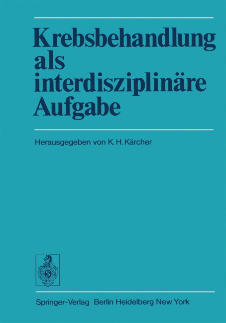 Krebsbehandlung als interdisziplinäre Aufgabe - 