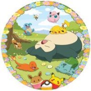 Cover-Bild zum Titel 'Erwachsenenpuzzle 500 Teile - Blumige Pokémon' von ''