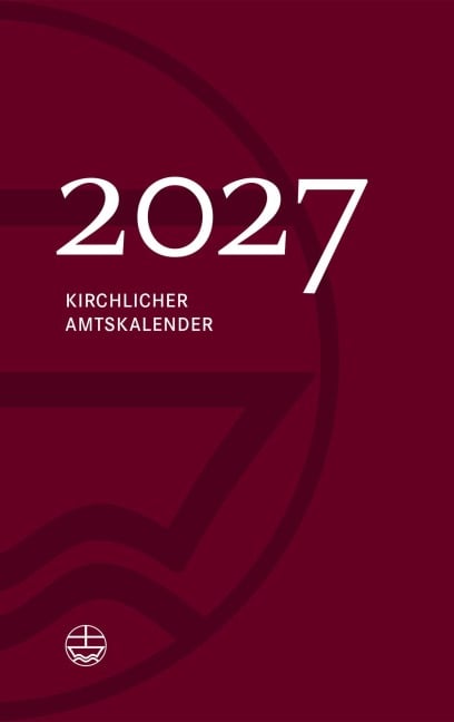 Kirchlicher Amtskalender 2027 - rot - 