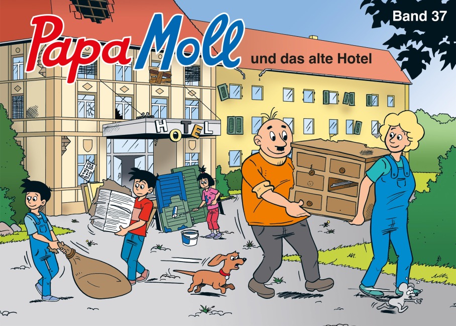 Papa Moll und das alte Hotel - Jürg Lendenmann