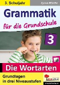 Grammatik für die Grundschule - Die Wortarten / Klasse 3 - Sylvia Nitsche
