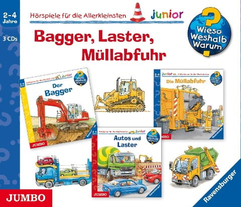 Bagger, Laster, Müllabfuhr - Andrea Erne, Peter Nieländer