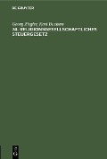 Cover-Bild zum Titel '74. Religionsgesellschaftliches Steuergesetz' von 'Georg Ziegler, Karl Buchert'