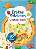 Erstes Stickern - Lieblingsessen - 
