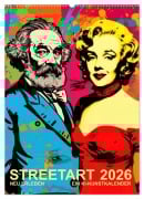 STREETART Neu Erleben Ein KI-Kunstkalender (Wandkalender 2026 DIN A2 hoch), CALVENDO Monatskalender - Frank Daske