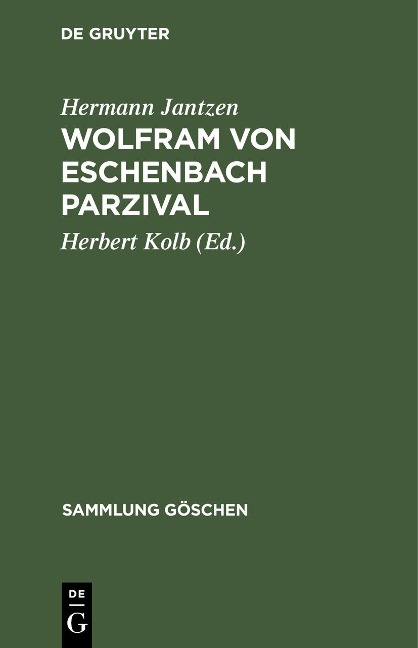 Wolfram von Eschenbach Parzival - Hermann Jantzen