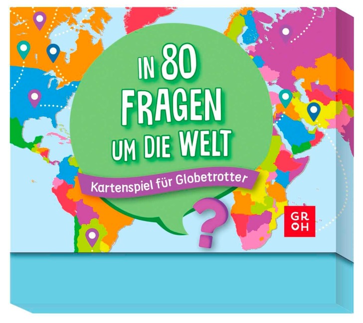 In 80 Fragen um die Welt - Kartenspiel für Globetrotter - 
