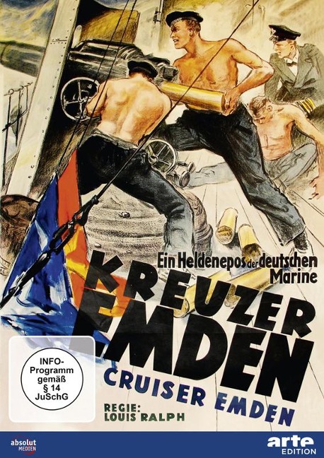 Kreuzer Emden - Alfred Halm, Louis Ralph, Friedrich Jung